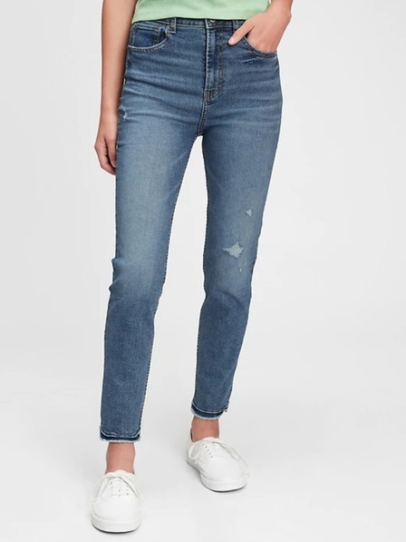 GAP Gyerek high rise skinny stretch farmer GAP