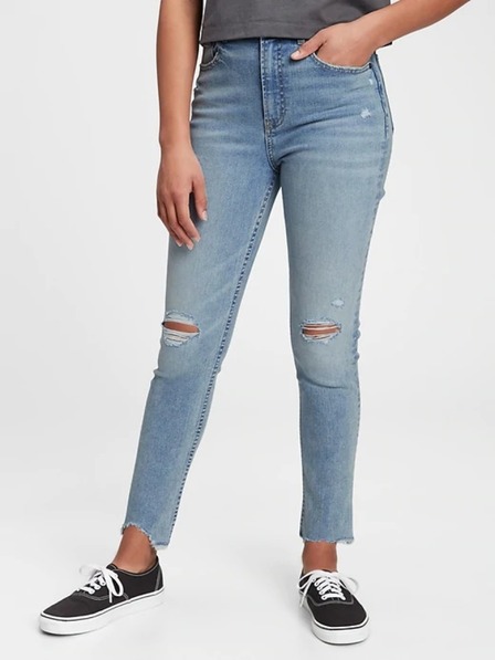 GAP Teen sky high rise skinny ankle farmer GAP