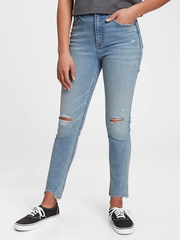 GAP Teen sky high rise skinny ankle farmer GAP