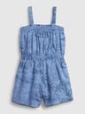 GAP Baby len mintás overall GAP