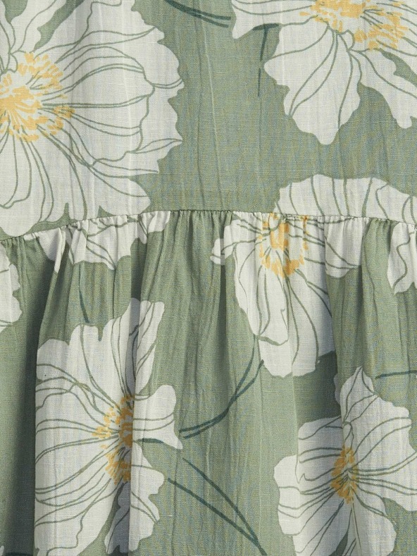 GAP Gyerek virágmintás ruha GAP