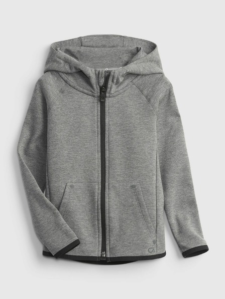 GAP Baby zipzáras GapFit Tech pulóver GAP