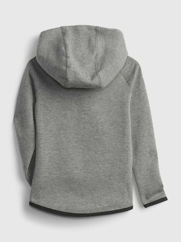 GAP Baby zipzáras GapFit Tech pulóver GAP