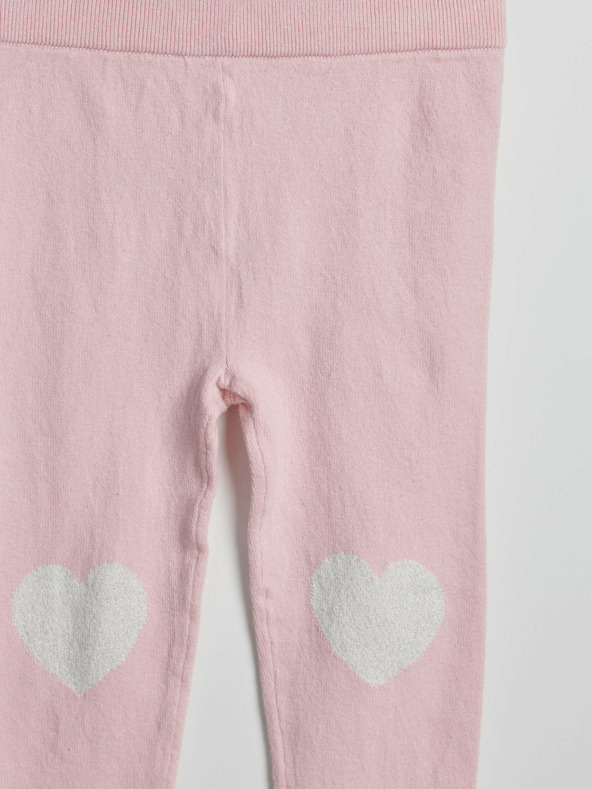 GAP Baby kötött leggings szív GAP