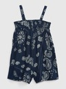 GAP Baby len mintás overall GAP