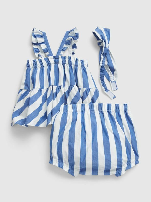 GAP Baby csíkos outfit szett GAP