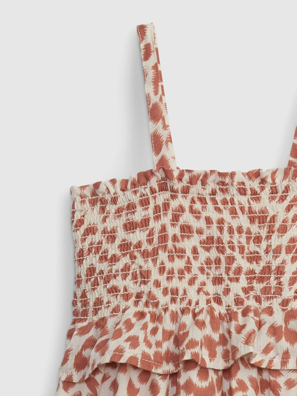 GAP Baby pántos overall leopárdmintás GAP