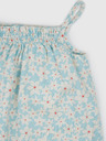 GAP Baby len virágmintás overall GAP