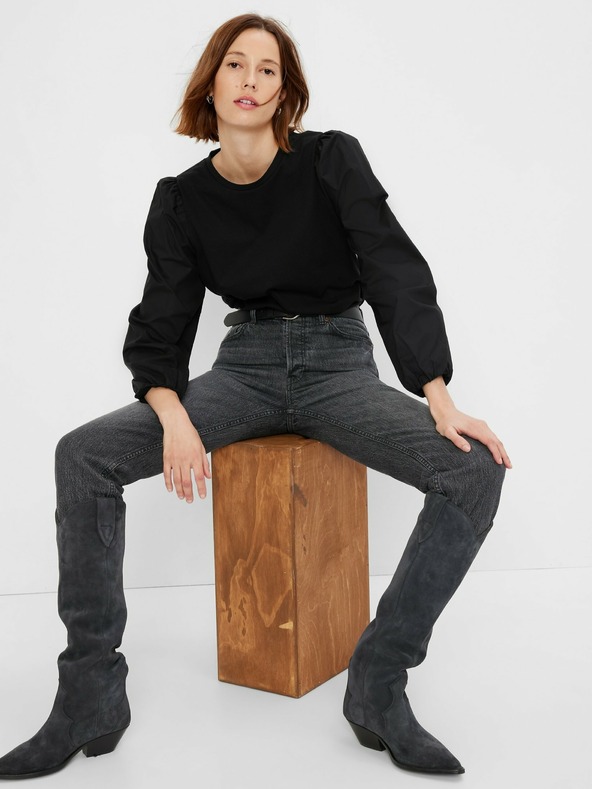 GAP Blúz puffos ujjakkal GAP