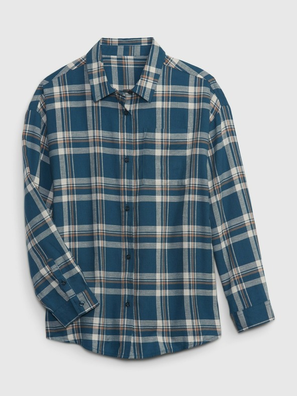 GAP Teen kockás flanel ing GAP