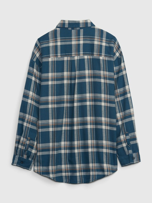 GAP Teen kockás flanel ing GAP