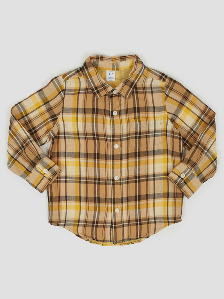 GAP Baby flanel kockás ing GAP
