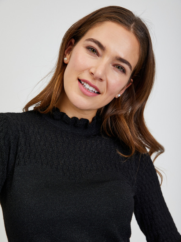 Orsay ORSAY fekete női pulóver