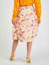 Orsay ORSAY krémszínű virágos női szoknya