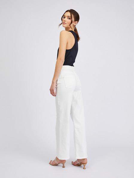 Orsay ORSAY fehér wide leg  női farmer