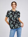 Orsay ORSAY fekete virágmintás női blúz