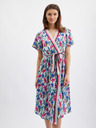 Orsay ORSAY rózsaszín-kék virágmintás női ruha