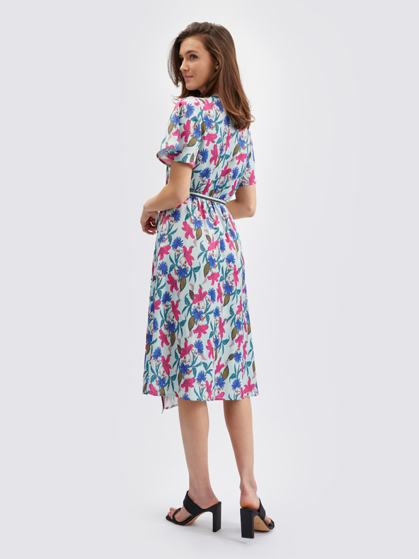 Orsay ORSAY rózsaszín-kék virágmintás női ruha