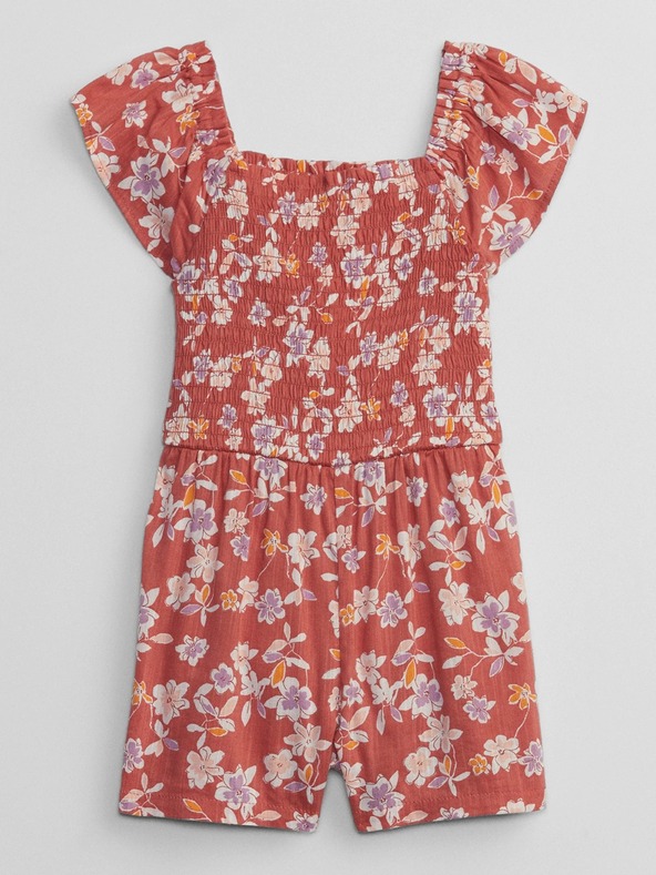 GAP Baby virágmintás overall GAP