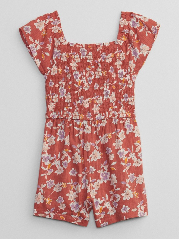 GAP Baby virágmintás overall GAP