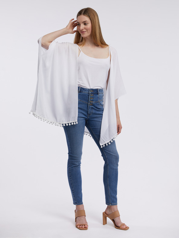 Orsay ORSAY fehér női ágytakaró csipkével