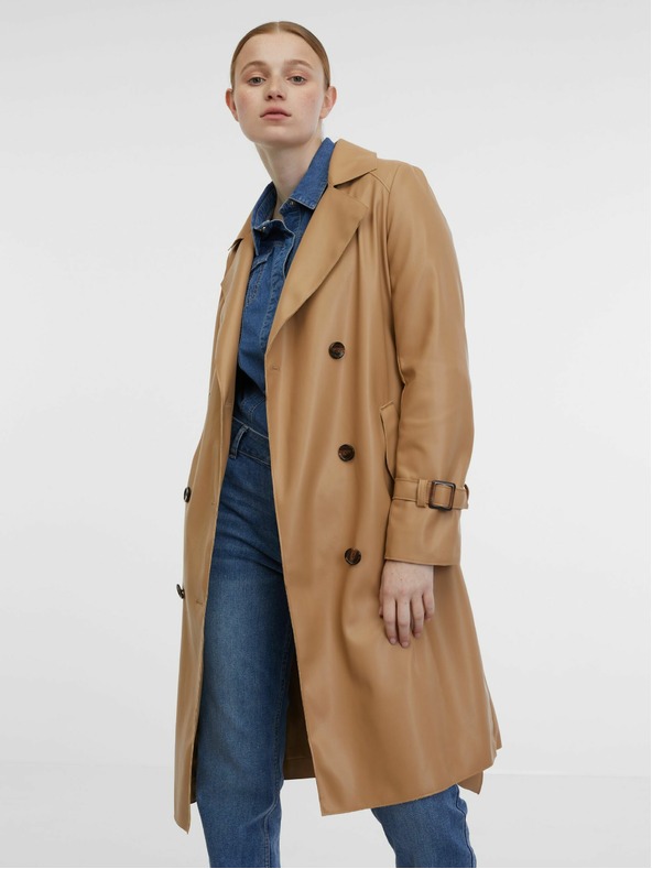 Orsay ORSAY bézs színű női trench kabát