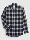 GAP Gyerek organic kockás flanel ing GAP