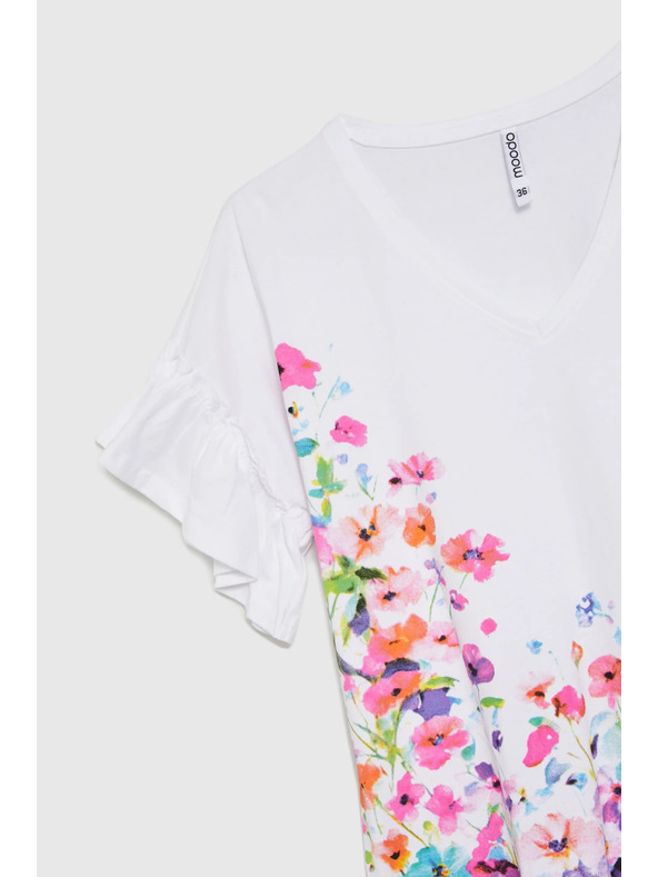 Moodo Moodo női póló nyomott mintával