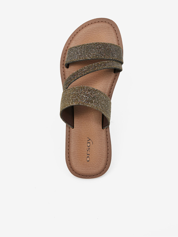 Orsay ORSAY khaki női papucs