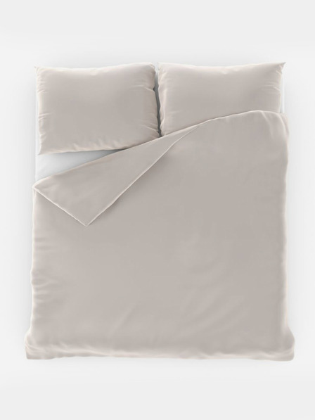 Kvalitex Szatén francia kiterjesztett ágynemű LUXURY COLLECTION 1+2, 240x220, 70x90cm fehér