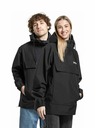 Meatfly Meatfly unisex street kabát Noah Black |