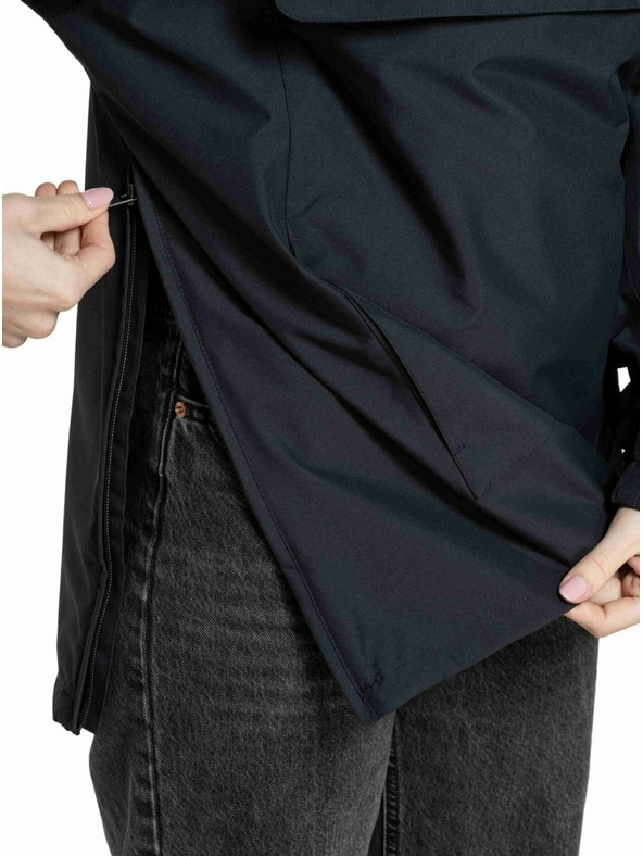 Meatfly Meatfly unisex street kabát Noah Black |