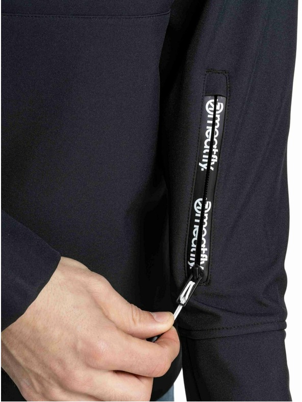 Meatfly Meatfly férfi softshell kabát Jax Black / White |