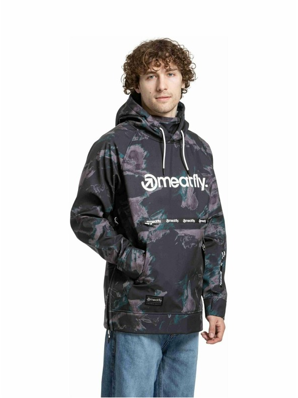 Meatfly Meatfly férfi softshell kabát Jax Mossy Botanical |