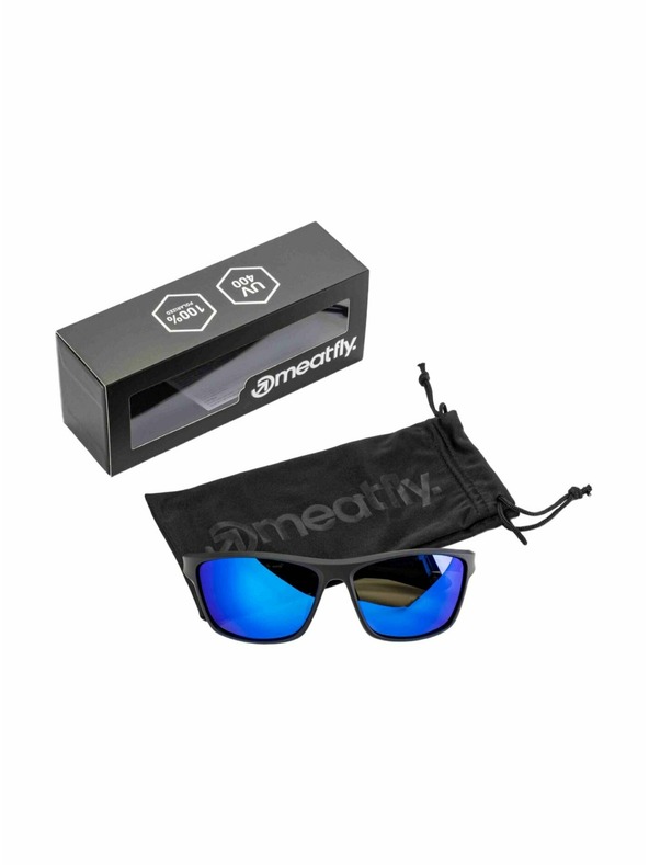 Meatfly Meatfly napszemüveg Bob Black / Blue |