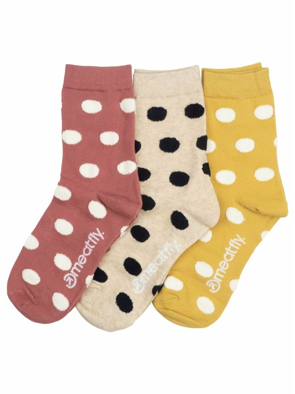Meatfly Meatfly zokni Lexy ajándékcsomag Fluffy Dots