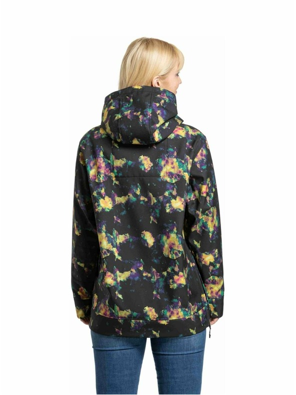 Meatfly Meatfly női softshell dzseki Alita Sötét Aquarel | Többszínű |