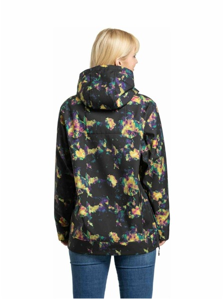 Meatfly Meatfly női softshell dzseki Alita Sötét Aquarel | Többszínű |