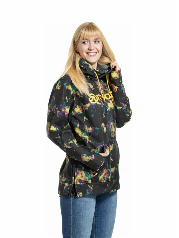 Meatfly Meatfly női softshell dzseki Alita Sötét Aquarel | Többszínű |