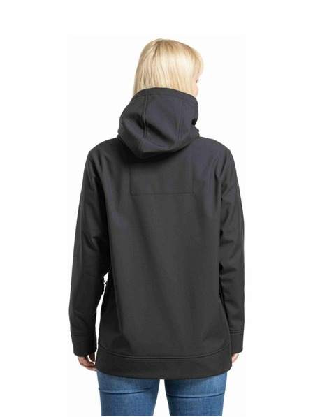 Meatfly Meatfly női softshell dzseki Alita Black / Fehér