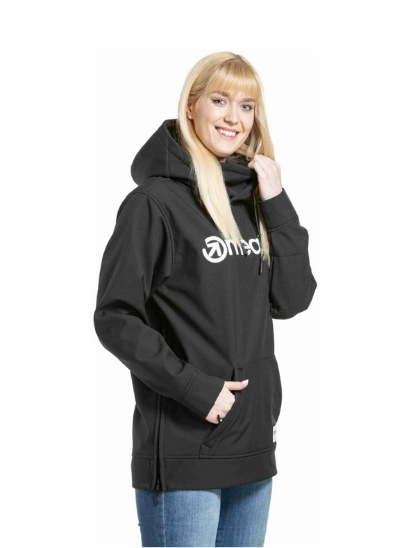 Meatfly Meatfly női softshell dzseki Alita Black / Fehér