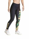 Meatfly Meatfly női leggings Arabel Yellow Flowers |