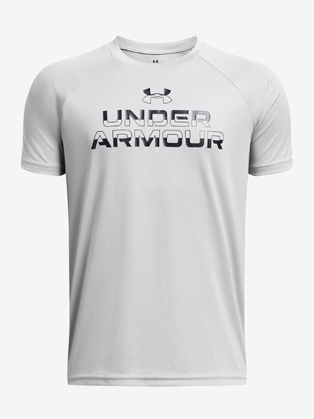 Under Armour Fiú póló Under Armour UA Tech Split Wordmark SS
