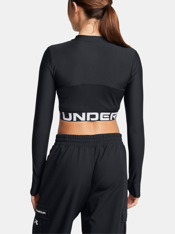 Under Armour Női póló Under Armour HeatGear Rib 1/4 Zip LS