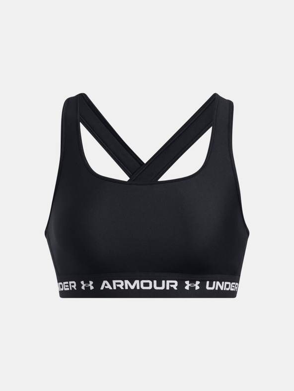 Under Armour Női melltartó Under Armour Crossback Mid Bra-BLK