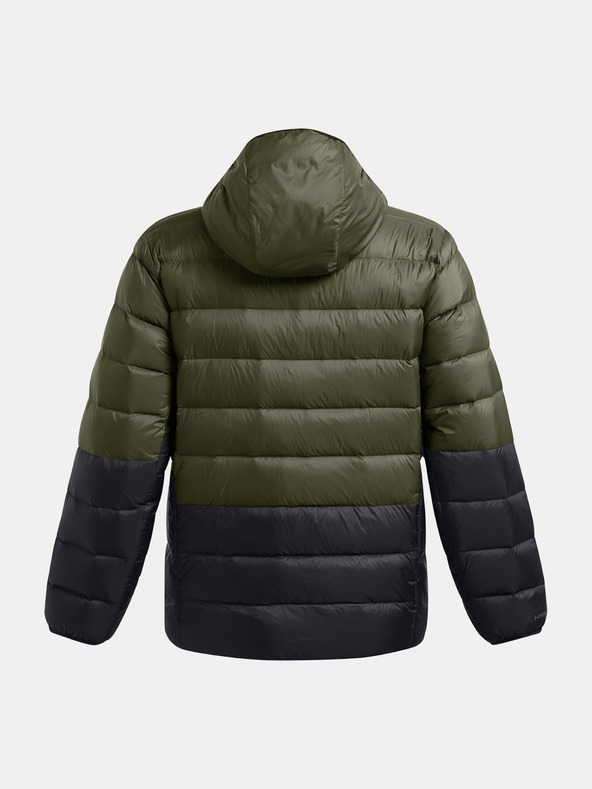 Under Armour Férfi dzseki Under Armour LEGEND DOWN HOODED JACKET-GRN