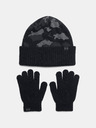 Under Armour Fiú sapka Under Armour B Beanie/Glove Combo-BLK