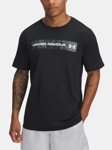Under Armour Férfi póló Under Armour UA CAMO CHEST STRIPE SS