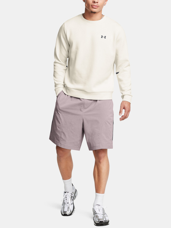 Under Armour Férfi felső Under Armour UA Unstoppable Flc Crew EU-WHT