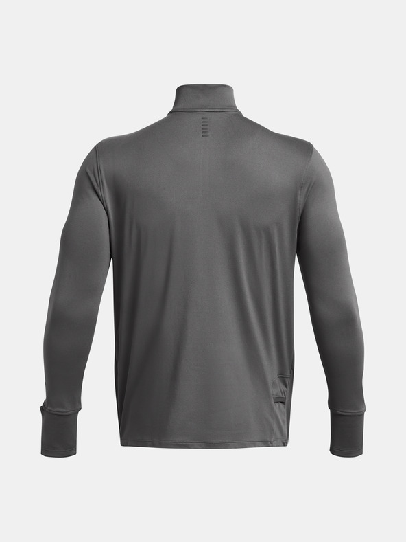 Under Armour Férfi póló Under Armour UA LAUNCH PRO 1/4 ZIP-GRY
